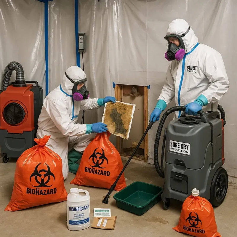 Contaminated Water Handling Protocols process in Junction City, KS